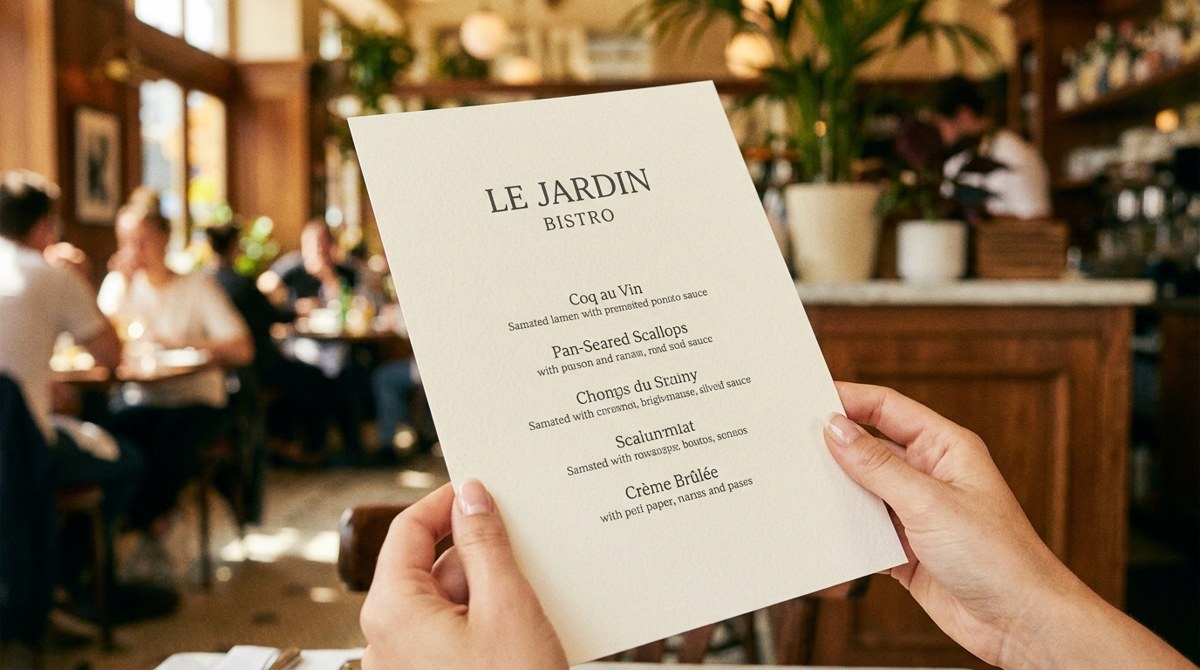 Menu Template Pack — Print-Ready Restaurant Menus